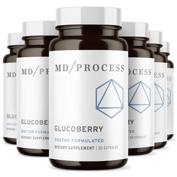 GlucoBerry 6 Bottle